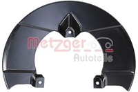 Spritzblech Bremsscheibe Metzger Autoteile 6115504 Stahlblech FüR Iveco Daily 3