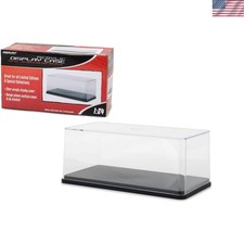 USA-Made 1:24 Scale Acrylic Case with Sturdy Plastic Base for Collectible Cars