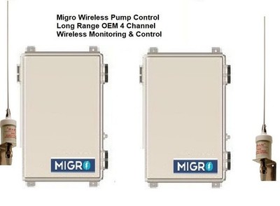Long Range Wireless Control System Pump, Lighting, Linear, Remote, Tank 4Ch 10Km