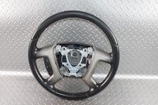 07-13 Gm Truck Black Leather Driver Steering Wheel W Radio Controls Oem Factory 07-13 Gm Truck Black Leather Driver Steering Wheel W Radio Controls Oem Factory