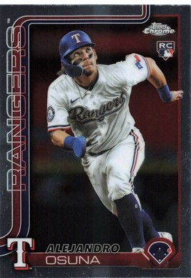 2025 Topps Chrome Update Series - Alejandro Osuna (RC)