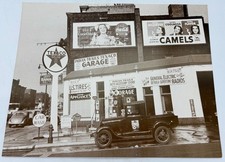 Vintage Texaco Indian Trails Garage Gas Station Sky Chief Car Wash Photo Print