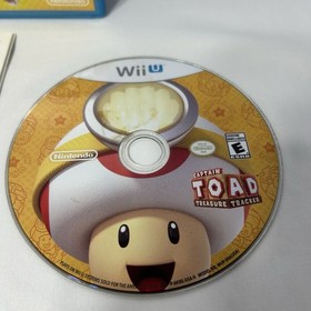 WiiU Captain Toad: Treasure Tracker (Nintendo Wii U, 2014) Complete CIB Tested