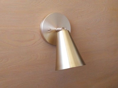 Atomic Single Kegel Wandleuchte Mid Century Modern UL GELISTET