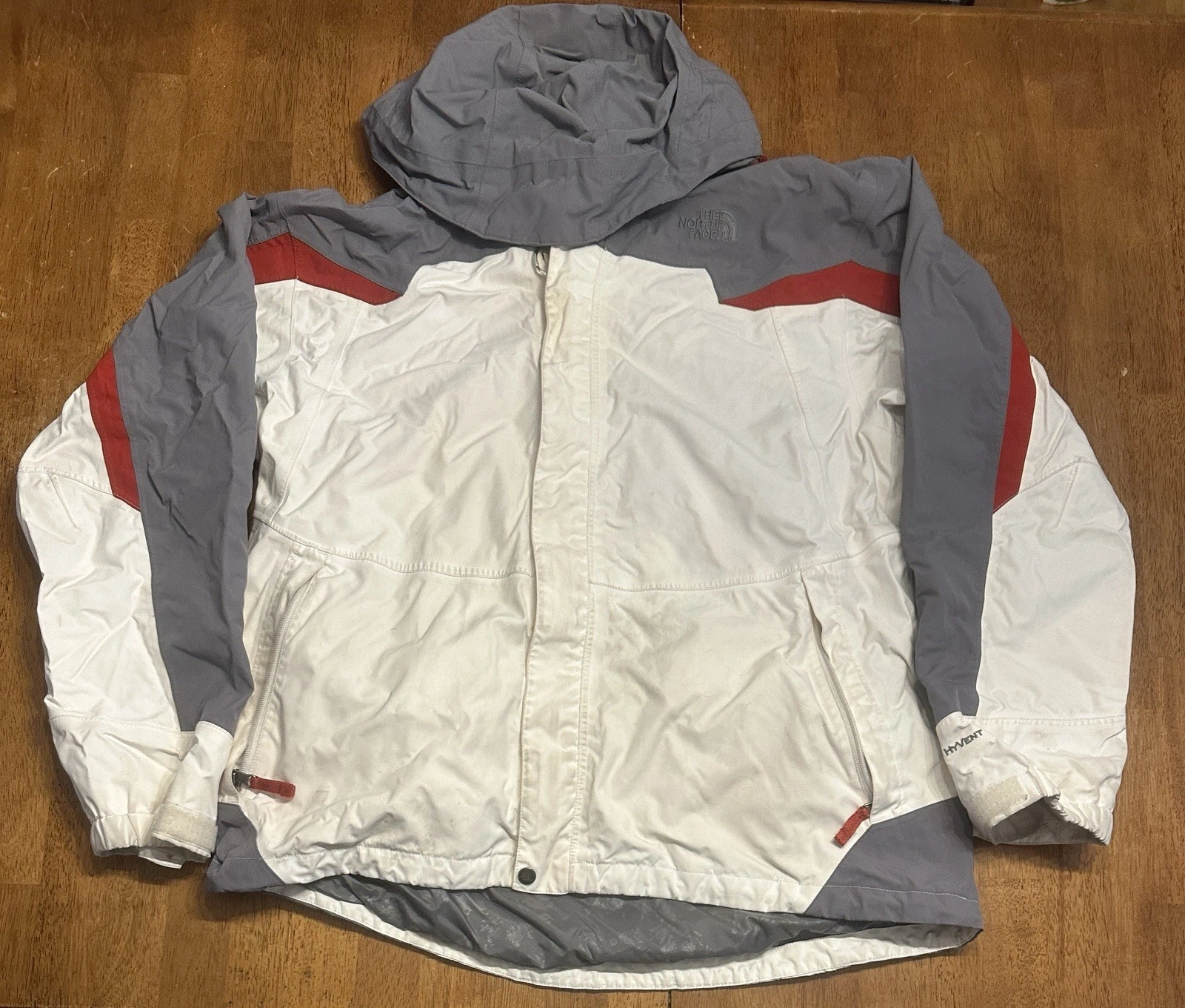 The North Face Hyvent Jacket Men’s XL Tri Tone Outdoors Ski Rain
Opens in a new window or tab