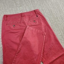 Polo Ralph Lauren Pants Youth Boys 12 Red Chino Pony Logo Relaxed Khakis