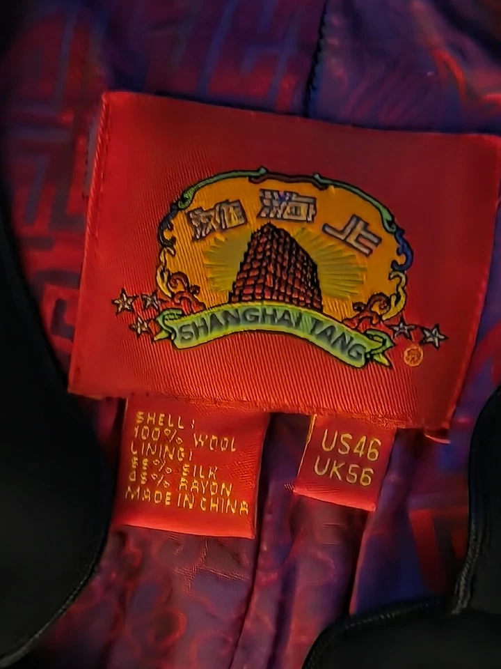 men’s Shanghai Tang jacket & shirt - Image 3 of 4