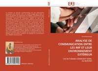 David Batunanga | Analyse DE Communication Entre LES IMF ET Leur...