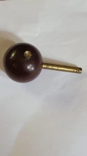 Vintage Wood and Brass Muzzleloader Short Ball Starter