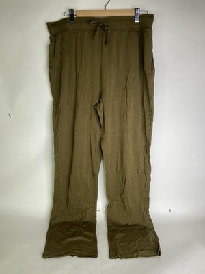 2xist Luxe Dream Lounge Pants Sleepwear Pajama Dark Olive Green Mens Size L
