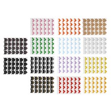 28 Sheets Stickers Photo Corners for Albums Adhesive Diary
