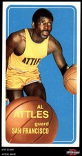 1970 Topps #59 Al Attles  Warriors HOF SHORT-PRINT NC A&T State Uni 6.5 - EX/MT+