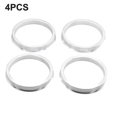 Upgrade Your Car's Style 4pc Aluminum Hub Centric Rings 64 1mm to 73 1mm Bore