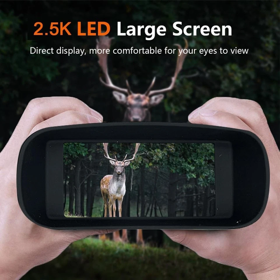 Night Vision Goggles Infrared Digital Binoculars For Total Darkness Surveillance - Image 4 of 4