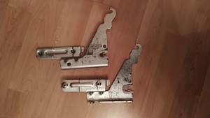 Türscharnierhebel links und rechts Geschirrspüler Spülmaschine Bosch, Siemens