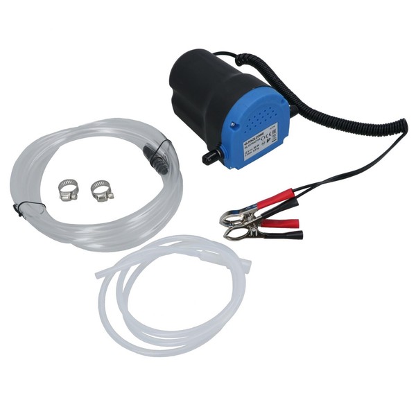 12 Volt ÖL FlüSsigkeit Diesel Absaugpumpe UmfüLlen Entfernen Saug ÖLwechsel 80W-image