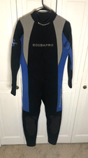 Scubapro 3mm Full Wetsuit Men's XL / 54 Scuba Diving Snorkeling Blue Grey Black