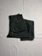 Vintage 60s 70s Big Mac Mens 32x29 Workwear Mechanic Pants Green USA Scovill
