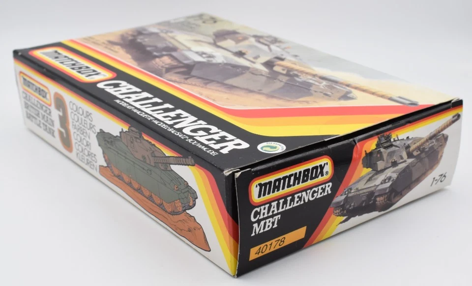 Matchbox 1:76 Panzer Challenger MBT main battle tank. Plastic model kit. 40178 - Image 3 of 4