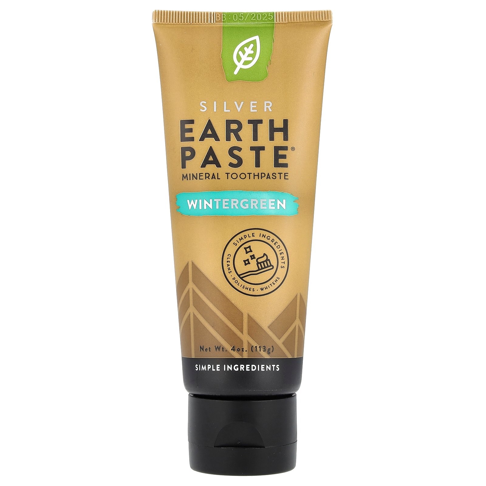 Silver Earth Paste Минеральная зубная паста Грушанка 4 унции 113 г 2890₽