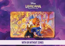 Disney Lorcana Playmat - Beast   Beauty and the Beast - Enchanted - Fabled Set
