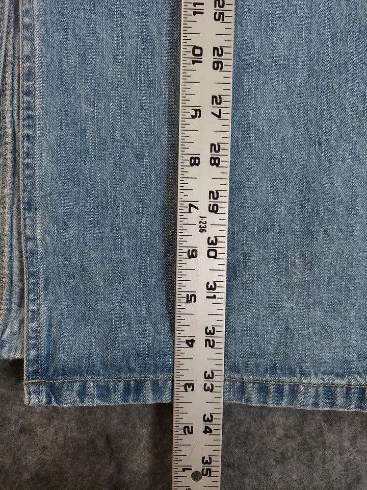 Maxi Lápiz Recto De Colección Bill Blass Denim Falda Mujer 12 Azul Frontal Abertura Y2K Foto 4 de 4