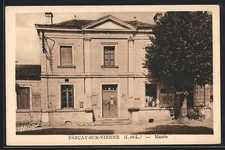 CPA Parcay-sur-Vienne, Mairie 