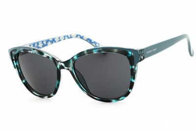 Draper James DJ9032 400 Blue Tortoise/Dark Grey 56-17-140 Sunglasses New Auth...