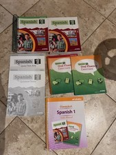 Abeka Spanish 1 Teacher and Student Books Key...
