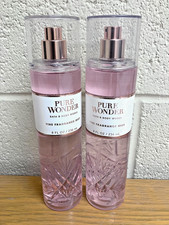 Bath  Body Works PURE WONDER Fine Fragrance Mist Spray Brand New QTY 2