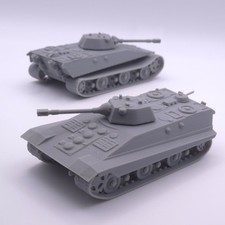 E-50S Sch&uuml;tzenpanzer "B&uuml;ffel" mit 7,5cm KwK Leopard-Turm - 1946 Modell Bausatz
