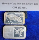 Vintage 1776-1976 USSC 200th Anniversary 1 Troy Oz 999 Fine Silver Bar