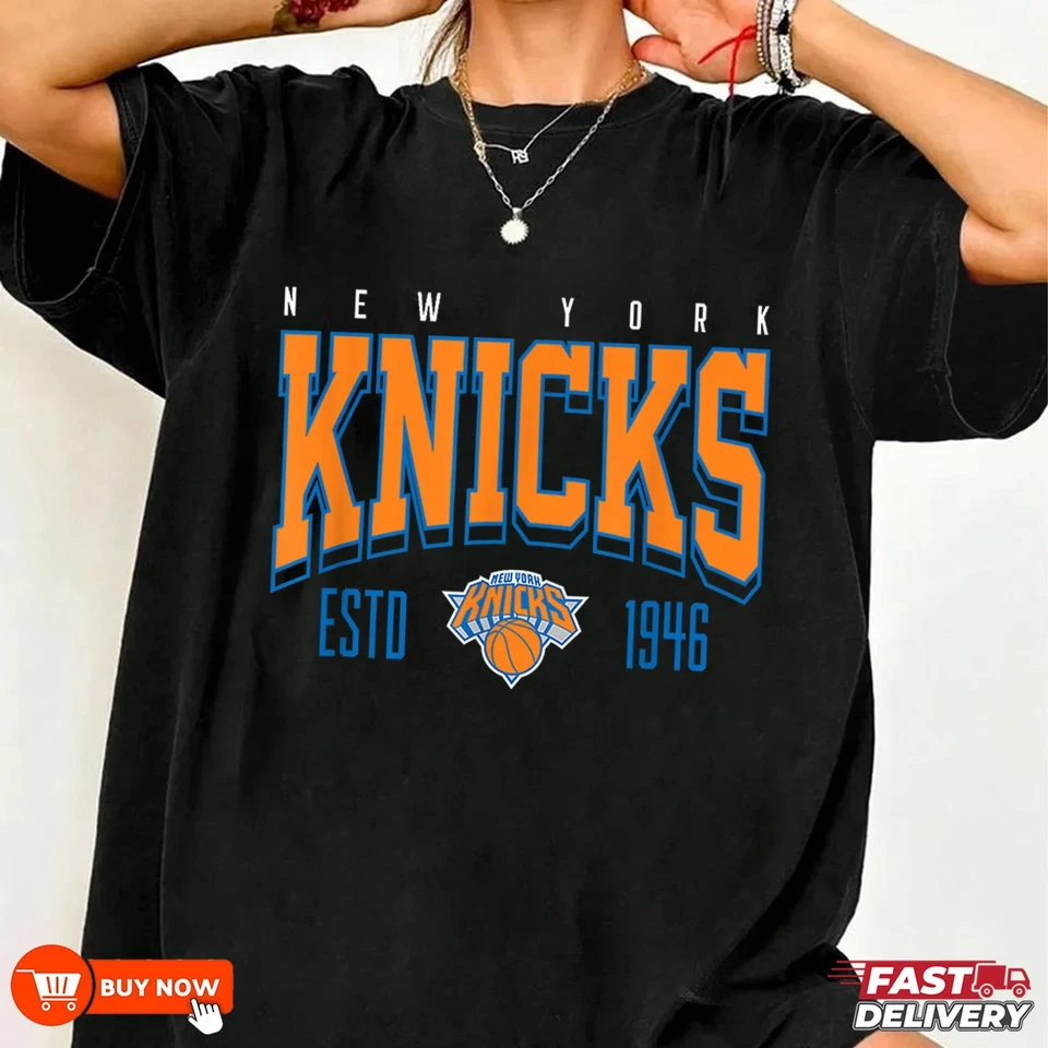 Camiseta de baloncesto de la NBA New York Knicks probada en batalla - multicolores, S-5XL Foto 3 de 4