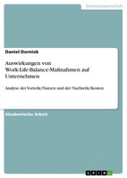 Auswirkungen Von Work-Life-Balance-MaßNahmen Auf Unternehmen Daniel Dorniok