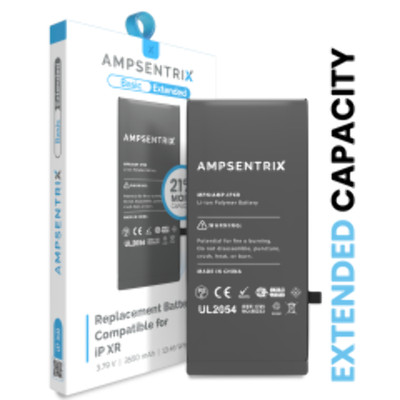 Replacement Battery For iPhone XR (AmpSentrix Basic Extended)