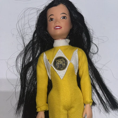 Vintage 1994 Mighty Morphin Power Rangers Trini Yellow Ranger & Outfit.