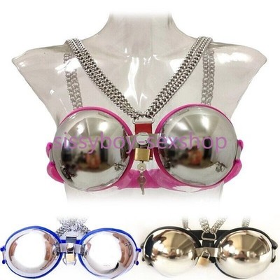 Female Stainless Steel Chastity Bra Chastity Device Breast Protection Limit Belt