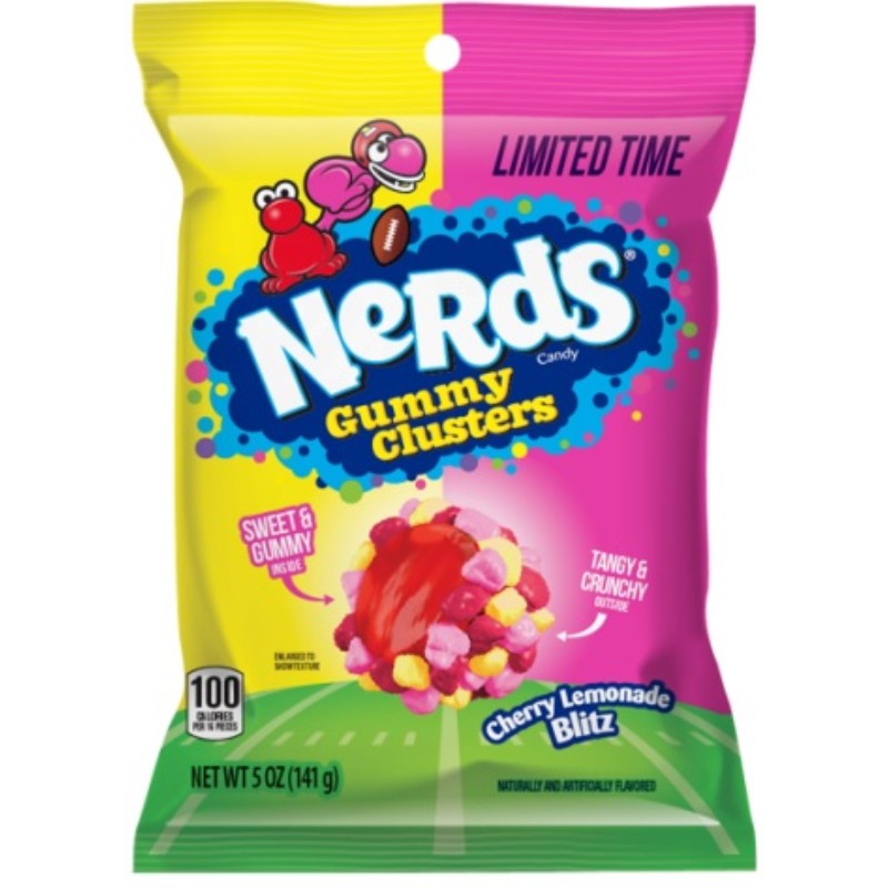 6x Nerds Gummy Clusters Cherry Lemonade Blitz Candy Sweet Snacks 5oz 6490₽