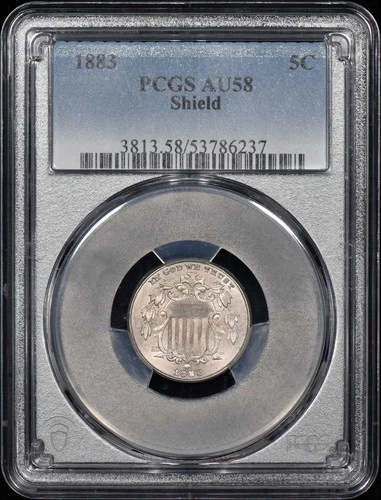 1883-P Shield Nickel — photo from another recent sale