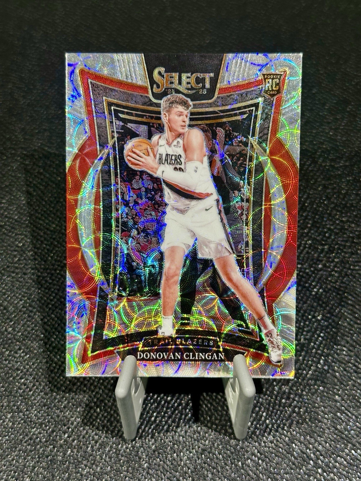 DONOVAN CLINGAN 2024-25 SELECT CONCOURSE ROOKIE SCOPE PRIZM #69 RC