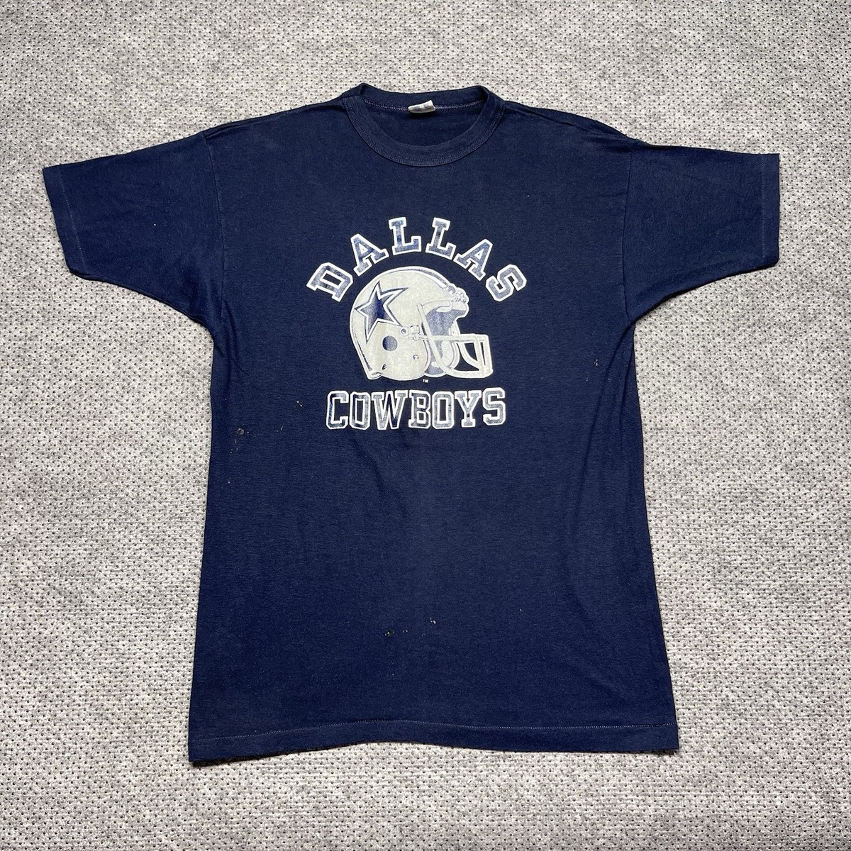 Vintage 80S 70S Champion Dallas Cowboys T-Shirt XL National 
