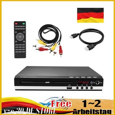 DVD Player, HDMI AV Output, All Region Free CD DVD Players for TV, DVD Players~