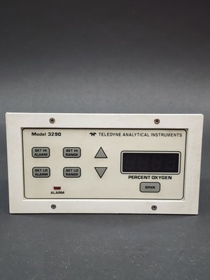 Teledyne 3290 3290AL Percent Oxygen Analyzer C65676A 100-240V Alarm Relays #2