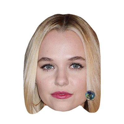 Madison Iseman Big Head. Größer als das Leben Maske.