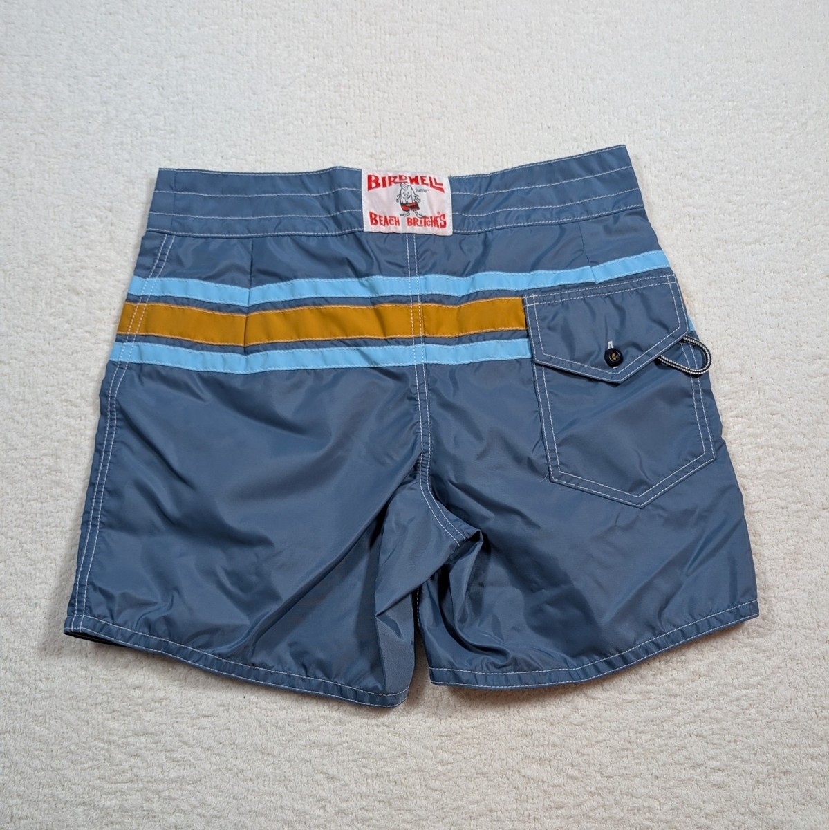 Birdwell Beach Britches Mens Made In USA Nylon 310 Board Shorts