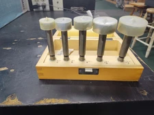 Vintage CRAFTSMAN Forstner Drill Bit 5 Piece Set 