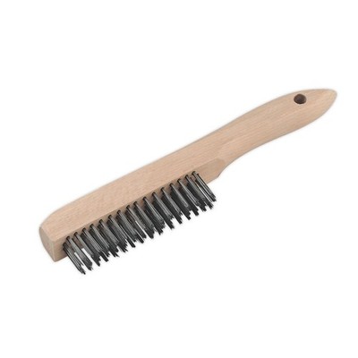 Sealey Ingenieure Drahtbürste Mit Stahlfüllung 260Mm WB02