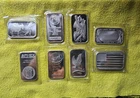 Random 1 Troy oz .999 Fine Silver Bar From Reputable mint. Made In USA 🇺🇸. 1.