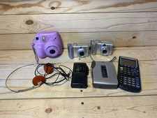 Lot of Electronics Instax Canon Powershot A60 A95 Cassette Recorders Headphones