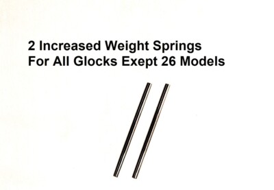 Glock Magazine Catch Springs INCREASED WEIGHT  for all Glocks except ambi models